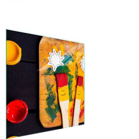 PLACA PROTECTORA DE VIDRIO PARA ESTUFA 50x52 SMILE (1/5)