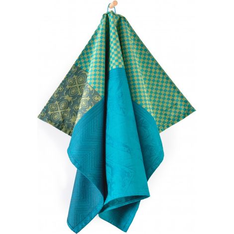 Strofinaccio da cucina Tosca 50x70 Zwoltex capra verde turchese