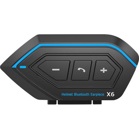 Bluetooth-Motorrad-Intercom, wasserdichtes Helm-Intercom, Geräuschunterdrückung, Freisprechfunktion, automatische Anrufannahme, Stereo