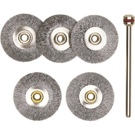 SPAZZOLE A DISCO 5 PZ PROXXON 28952