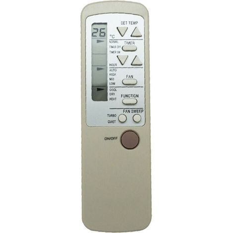 Compatible avec la télécommande du climatiseur Haier CAR-13PUN CAR-13PVU (1/4)
