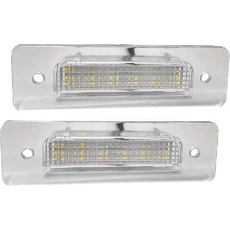 LED-Kennzeichenbeleuchtung hinten für E30 E12 E28 E24 E23 E26, Autozubehör 63261372766 63261354665-Crezuo
