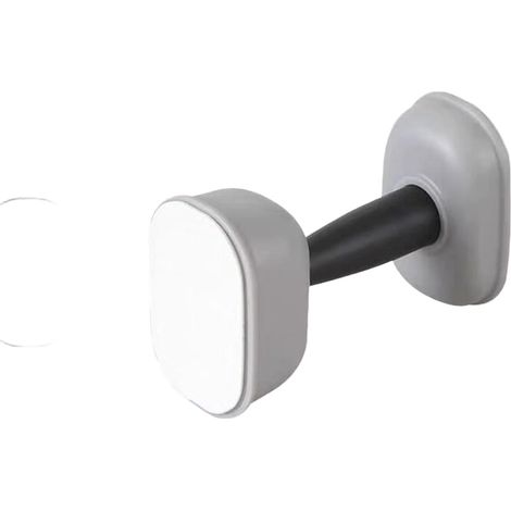 Dark Grey Wall-Mounted Door Stop for Floor (D) (1/5)
