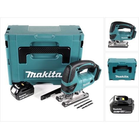 Makita DJV 180 M1J Akku Stichsäge 18V + 1x Akku 4,0Ah + Makpac - ohne Ladegerät (1/5)