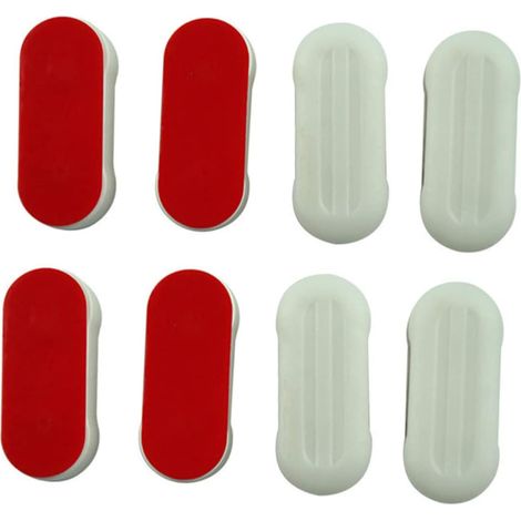 Kit de protection siège toilette en 8 pièces avec adhésif puissant pour [Modèles] (1/5)