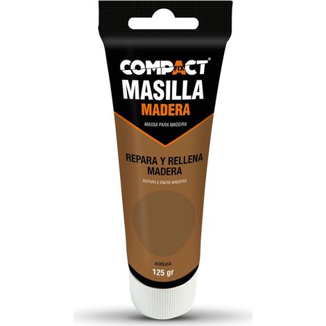 Masilla plástica madera 120 gramos caoba