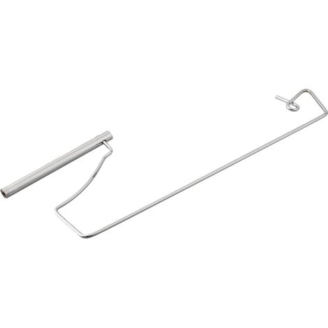 Support de fil à coudre réglable pour grandes et petites bobines, cadre en fil d'acier pour machines industrielles et domestiques, organisateur peu encombrant pour table de couture, noir (1/5)