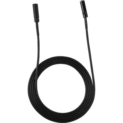 Adaptateur de 2 mètres, femelle 3,5 mm vers mini XLR mâle de type O, adapté aux appareils photo et au matériel photographique. (1/5)