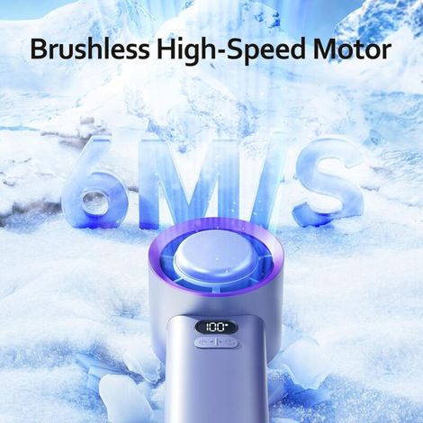Dieser tragbare Ventilator verfügt über eine USB-Schnittstelle, arbeitet leise und ist ideal für Reisen im Freien. (1/3)