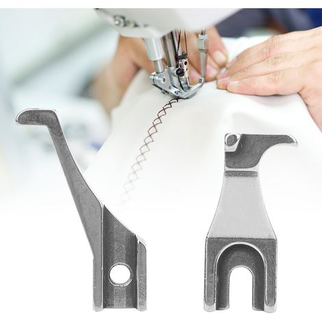 Pied-de-biche DY à une seule face, matériau épais, pied-de-biche pour machine à coudre industrielle synchrone, U192T U193T pied-de-biche plat court à une seule face pour cuir, une paire.