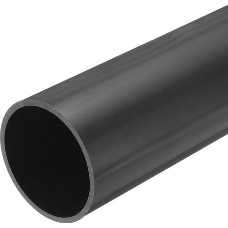 Tube Rigide En PVC Rond De 3,5 Pouces Diamètre Intérieur 81,2mm Diamètre Extérieur 89mm 500mm Gris Foncé Pour Tuyau D'eau, Artisanat, Décoration (1/5)