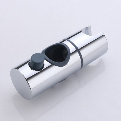 Support de pommeau de douche réglable à 360° pour barre coulissante en ABS de 28 mm de diamètre (1/5)