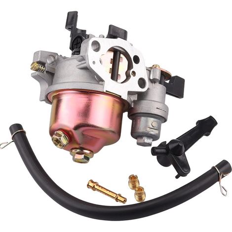 Pièces de moteur à essence avec carburateur à godet d'huile, compatibles avec les moteurs Honda GX168, GX168F et GX200, pompe à eau. (1/5)