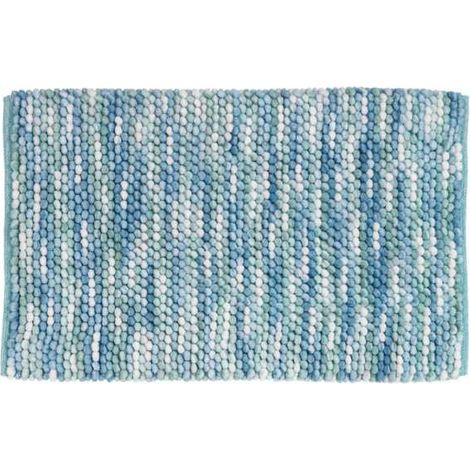 Tappetino da bagno Urdu 60x90 cm Acquamarina (1/5)