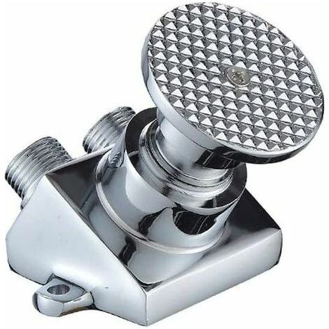 BRAVIX Moderne Pied Lien Robinet, pédale Food Factory Lavabo Taps Hôpital Valve Pédale Robinet d'eau Froide Pédale Simple Robinet de cuivre du Corps Commutateur (1/5)