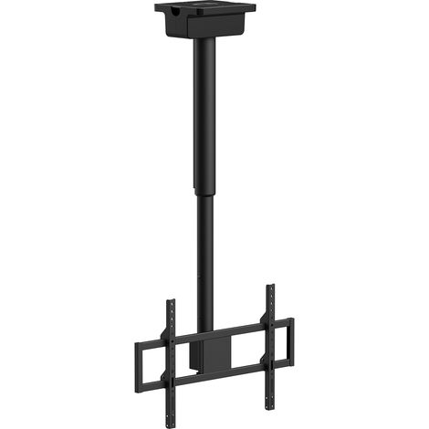 Support TV motorisé plafond écran 37''-86'' - hauteur 111,5-151,5 cm (1/3)
