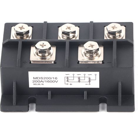 MDS200A, module redresseur triphasé pratique stable professionnel pour l'alimentation électrique (1/5)