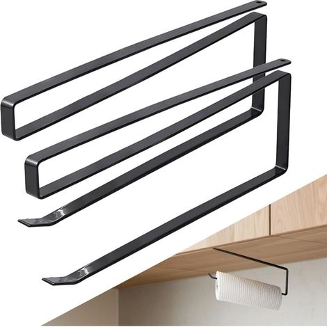 2pcs Porte Sopalin,Support Sopalin,PorteSopalin Mural,Porte Essuie Tout,Support pour Rouleau De Papier,Rouleau De Papier sans Perçage,Porte RouleauPapier Cuisine,pour Cuisine,Salle De Bainetplacards (1/5)