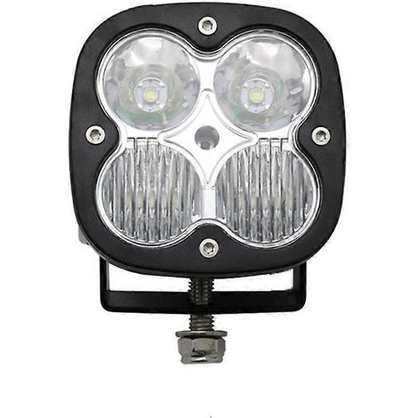 Phare de travail combiné à LED 40 W pour moto, camion tout-terrain, bus, quad, UTV, éclairage auxiliaire à LED mixte (1 pièce) (1/5)