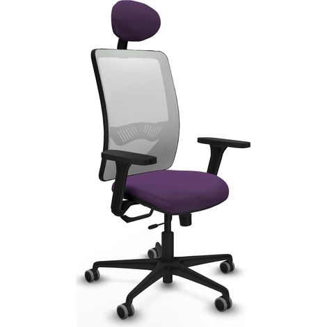 Bürostuhl piqueras y crespo Zulema schwarz Schaumstoff hohe Dichte (1/2)