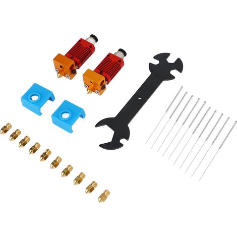 Kit de nettoyage pour buse d'extrudeur avec aiguille MK8 et clé 5 en 1 pour Ender 3 Pro V2 (1/5)