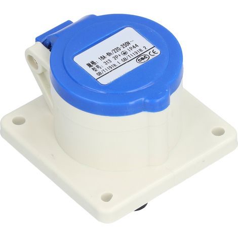 5Pcs Connecteur Industriel Prise Femelle Excellente Conductivité Anti-Chute Robuste Fiche Mâle 220V à 250V (1/5)