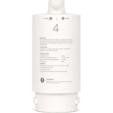 Naturewater T33-PAD2 Filtro in linea a blocco a carboni attivi per osmosi inversa Ricambio Acqua