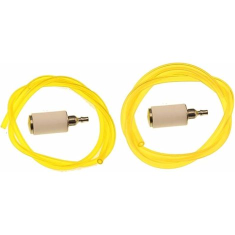 Línea de combustible ZVD + filtro de combustible para motosierra Poulan Craftman 530069216 530069247 0,08" x 0,14" 3/32" x 3/16" (1/4)