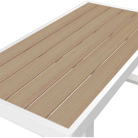 Mömax Loungegarnitur Tilly Creme Metall/Outdoorstoff +Abdeckung (1/5)