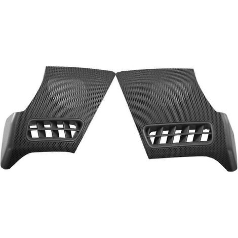 Grille de haut-parleur d'aération latérale droite et gauche pour tableau de bord Mercedes-Benz Classe E W210 E320 E430 E55 (1996-2002) (1/5)