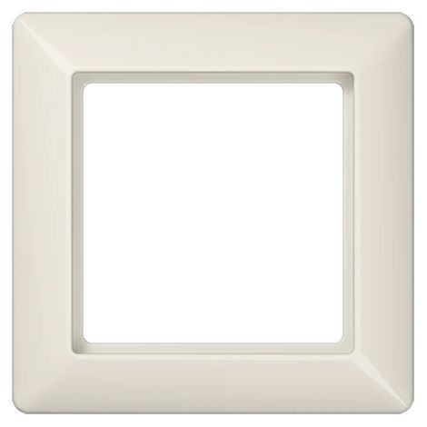 Jung Marco sencillo, AS 500, IP 44, termoplástico, blanco, montaje vertical y horizontal AS 581 BF