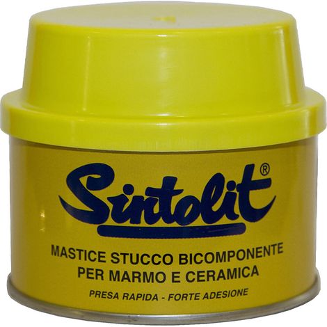 Sintolit verticale stucco x marmo 175 ml bianco ceramica salda ricostruisce (1/4)