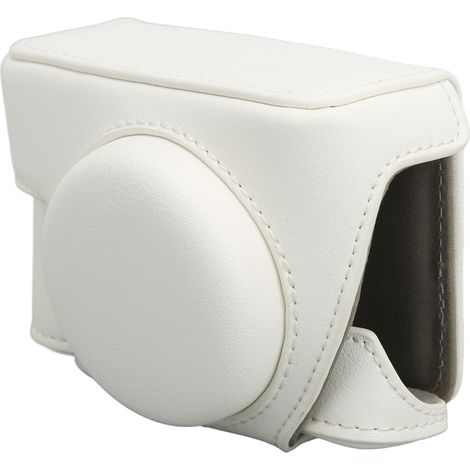 Camera Case Bag Anti Impact Curved Bottom Classic Simple Protective Camera Case for ZV1White (1/5)