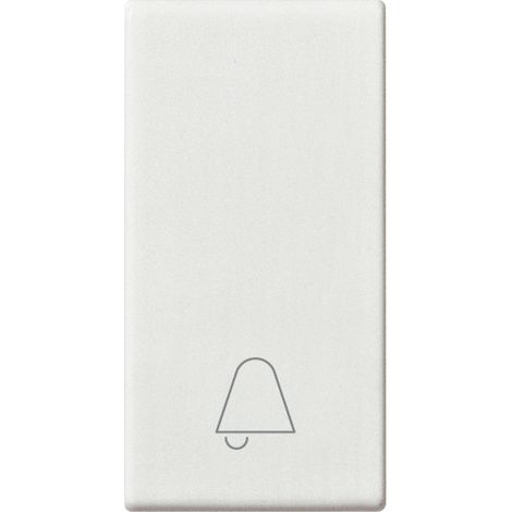 Tasto 1M simbolo Campanello bianco vimar plana 14021.C