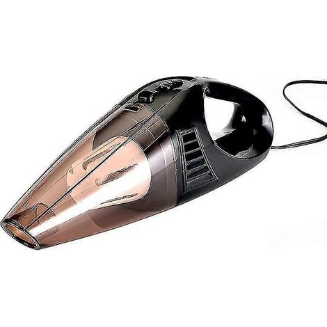 3800 Pa, 100 W Haushalts- und Autostaubsauger, tragbarer Zigarettenanzünder-USB-aufladbarer Mini-Handstaubsauger für Zuhause und Auto – schwarz