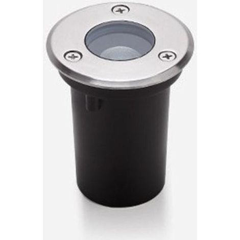 Spot encastré à LED pour l'extérieur Lampe ronde pour terrasse, 65mm large 1W ouverture 60 Lumière blanc chaud 3000K pour chemin de jardin, patio, garage Une seule pièce (1/5)