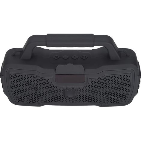 Enceinte Bluetooth portable AK-355 avec lumière LED et radio FM, enceinte sans fil d'extérieur