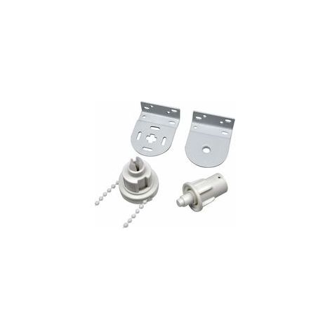 Kit de store enrouleur 32 mm – Charge maximale 5 kg – Chaîne de 3 m avec support et connecteur – Installation facile (1/5)