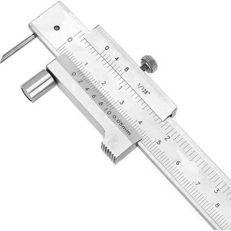 0-200mm Portable Stainless Steel Parallel Caliper with Marking Gauge