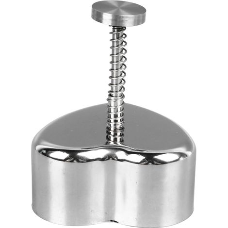 Stampo per palline di riso a forma di cuore, realizzato in acciaio inox 304, pressa per alimenti, Onigiri Sushi, utensile da cucina. (1/5)