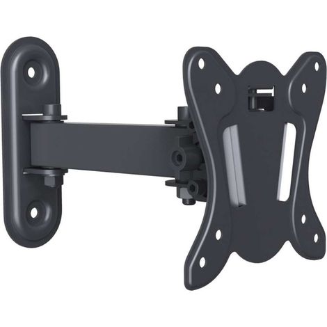 Support TV 13-30 pouces, compatible Vesa 75 et 100. Inclinaison haut et bas. Capacité maximale 20 kg