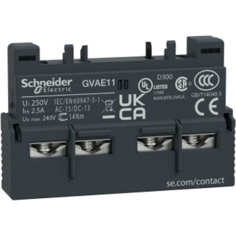 Contactor AUXILIAR NA/NC  SCHNEIDER  10A 230V  IP20