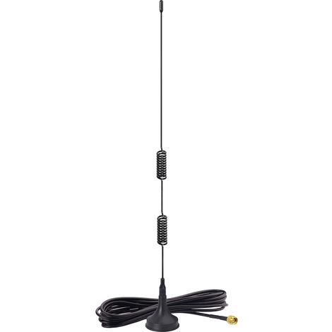 Antenne VHF UHF Mobile Bibande 136-174/400-460 MHz Mâle SMA (1/5)