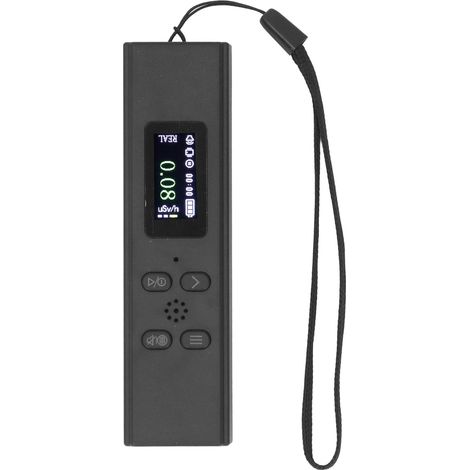 Détecteur de rayonnement ZN-F8 compteur Geiger portable avec batterie intégrée, mesure de dose nucléaire, usage professionnel et domestique. (1/5)