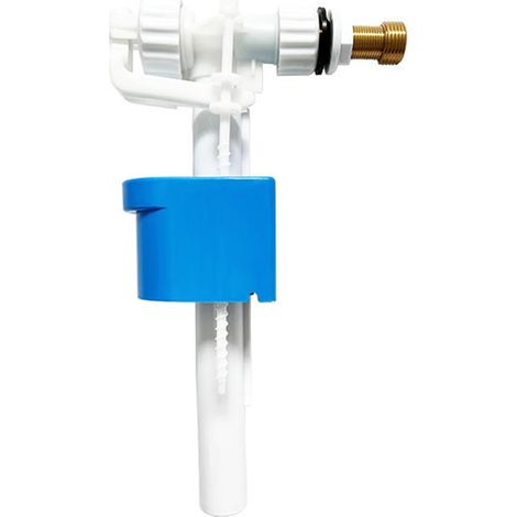 Robinet Flotteur WC Universelle, Flotteur Chasse d'Eau WC, G1/2" Vanne de Remplissage, Mecanisme Chasse d'Eau pour Réservoirs Bas ou Hauts, Silencieux, Durable et Réglable (1/5)