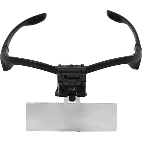 Loupe frontale éclairée par LED pour bijoutier, réparation de montres et extensions de cils (1/5)