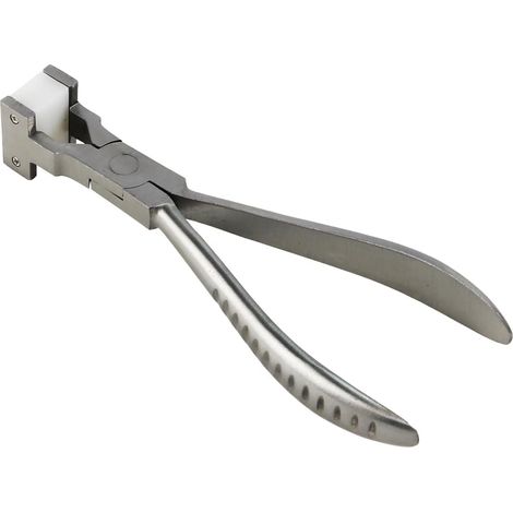 Pince à anneau de préhension Pince à cintrer les anneaux Outil de réparation de bijoux pour bracelets Pliage de l'anneau à ressort et pince de mise en forme avec mâchoires en nylon (1/5)