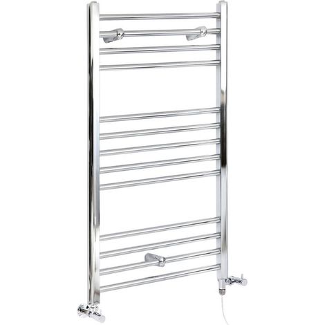Hudson Reed Kent - Sèche-Serviettes Design Mixte Moderne Plat - Chromé - 100 cm x 40 cm