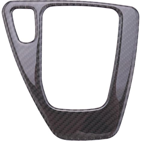 Panel de control de la palanca de cambios de fibra de carbono para Serie 3 E90 320I 325I (1/5)