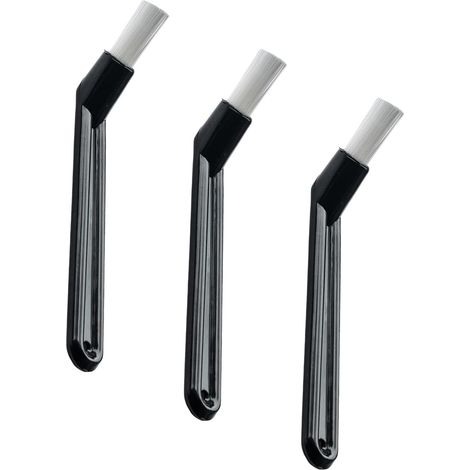 Set di 3 spazzole per macchina da caffè espresso, spazzola per la pulizia della macchina da caffè espresso, spazzola per macinacaffè, spazzola a doppia testa per la pulizia e la rimozione della polver (1/5)